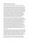 Research paper thumbnail of Childhood through the Eye of the Goose