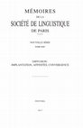 Research paper thumbnail of Chamoreau, C. 2017. La Mésoamérique. Une aire graduelle de convergences structurelles. Mémoire du Bulletin de la Société de Linguistique de Paris XXIV. 179-206.