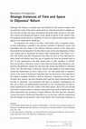 Research paper thumbnail of Strange Instances of Time and Space in Odysseus' Return, in A. Bierl, M. Christopoulos, A. Papachrysostomou (eds), Time and Space in Ancient Myth, Religion and Culture, Berlin 2017