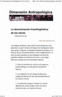 Research paper thumbnail of La denominación translingüística de los olores