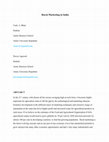 Research paper thumbnail of Rural Marketing in India