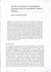 Research paper thumbnail of Gender and Genre in Comparative Literature and (Comparative) Cultural Studies