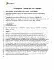 Research paper thumbnail of Sociolinguistic Typology and Sign Languages