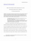 Research paper thumbnail of The Extended Mind Rehabilitates the Metaphysical Hegel (2012)