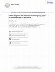 Research paper thumbnail of A new diagnosis for old fears? Pathologizing porn in contemporary US discourse