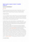 Research paper thumbnail of Vale la pena copiare (male) il modello tedesco?