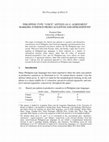 Research paper thumbnail of Philippine-type voice affixes as A'-agreement markers: Evidence from causatives and ditransitives