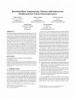 Research paper thumbnail of BarcelonaNow: Empowering Citizens with Interactive Dashboards for Urban Data Exploration