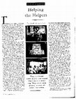 Research paper thumbnail of Helping the Helpers