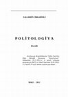 Research paper thumbnail of Politologiya derslik,yeni versiya.pdf