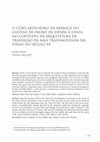 Research paper thumbnail of O cubo artilheiro da barbacã do Castelo de Freixo de Espada à Cinta no contexto da arquitetura de transição da raia transmontana em finais do século XV
