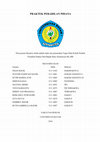 Research paper thumbnail of PRAKTEK PERADILAN PIDANA