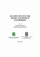 (PDF) Islamic finance for micro and medium enterprises