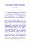 Research paper thumbnail of NAVJYOTI SINGH - Riding across Greco-European Enlightenment: An Inquiry into Method of 'Punctal Reflexivity' in Indic Thoughts