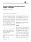 Research paper thumbnail of Cleaning interactions at the southern limit of tropical reef fishes in the Western Atlantic