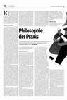 Research paper thumbnail of Karl Marx' Philosophie der Praxis. Anlässlich seines 200. Geburtstags [Karl Marx's Philosophy of Praxis. On the Occasion of His 200th Birthday]