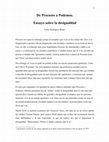 Research paper thumbnail of «De Procusto a Podemos. Ensayo sobre la desigualdad», Revista de Occidente, Nº 442, marzo 2018, págs. 67-105.