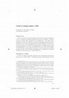 Research paper thumbnail of Truth in Lending Update—2008
