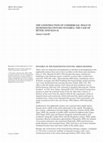 Research paper thumbnail of The Construction of Commercial Space in Eighteenth-Century Istanbul: The Case of Büyük Yeni Han (Büyük Yeni Han Özelinde On Sekizinci Yüzyıl İstanbul’unda Ticari Mekân İnşası)