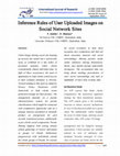 Research paper thumbnail of IJR Sept 2016 - Inference Rules of User Uploaded Images on Social Network Sites.pdf