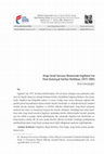 Research paper thumbnail of Arap-İsrail Sorunu Ekseninde İngiltere'nin Post-Kolonyal Körfez Politikası (1971-1991
