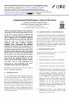 PDF) Computational Fluid Dynamics for Engineers (1)