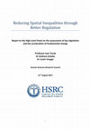 Research paper thumbnail of Reducing Spatial Inequalities through Better Regulation