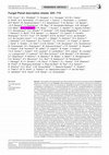 PDF) Fungal diversity notes 367–490: taxonomic and phylogenetic