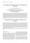 Research paper thumbnail of Derin Öğrenme ile Kalabalık Analizi Üzerine Detaylı Bir Araştırma A Comprehensive Survey of Deep Learning in Crowd Analysis