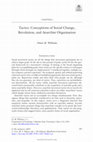 Research paper thumbnail of Tactics: Conceptions of Social Change, Revolution, and Anarchist Organisation