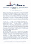 Research paper thumbnail of Décroissance - 12 lignes de fuite pour une économie solidaire au-delà de la croissance (avec Alexis Passadakis)