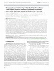 Research paper thumbnail of Biogeography and relationships within the Melanthera alliance: A pan-tropical lineage (Compositae: Heliantheae: Ecliptinae)