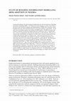 Research paper thumbnail of STATE OF BUILDING INFORMATION MODELLING (BIM) ADOPTION IN NIGERIA