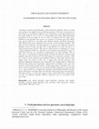 Research paper thumbnail of On moderate pluralism about truth and logic