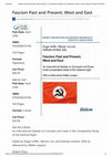 Research paper thumbnail of Fascism Past and Present, West and East: An International Debate on Concepts and Cases in the Comparative Study of the Extreme Right. With an afterword by Walter Laqueuer (Stuttgart & Hannover: ibidem-Verlag 2006).