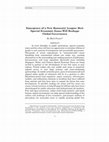 Research paper thumbnail of Emergence of a New Hanseatic League: How Special Economic Zones Will Reshape Global Governance (Chapman Law Review)