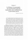 Research paper thumbnail of Müller, Birgit 2015, with Gilles Cloiseau, “Négocier les investissements agricoles. La vie politique d’un paragraphe de la Déclaration de Rio + 20”, in: Jean Foyer (sous la direction) Retour sur Rio + 20, Paris : éditions CNRS