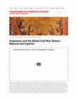 Research paper thumbnail of "Armenians and the Global Cold War: History, Memory and Legacies", press release of a lecture organized by the Programme of Armenian Studies, London, 24 May 2018 (in English)