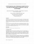 Research paper thumbnail of CONVERGING MULTIDOMAIN SERVICES IN AN IMS ENVIRONMENT FOR IPTV AND 3G NETWORKS