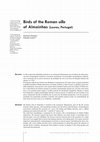 Research paper thumbnail of Birds of the Roman uilla of Almoinhas (Loures, Portugal