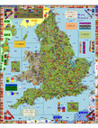 CASTLES of BRITAIN～英国の城ガイドマップポスター～ の額 1.jpg