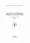 Research paper thumbnail of ANALECTA AUGUSTINIANA VO LU M E N L X X X I 2018 Nerbini INTERNATIONAL