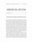Research paper thumbnail of Bishops Blessing the Bridal Bedchamber in the Early Middle Ages: Reconsidering the Western Evidence