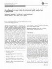 Research paper thumbnail of Jahanshahi2017 Article ReconfigurableSwarmRobotsForSt
