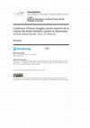 Research paper thumbnail of Compte-rendu de la Conférence d’Emory Douglas, ancien ministre de la Culture des Black Panthers, peintre et illustrateur