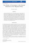 Research paper thumbnail of New Modes of Governance in the External Dimension of EU Migration Policy