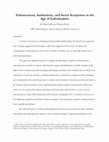 Research paper thumbnail of Enhancement, Authenticity, and Social Acceptance in the Age of Individualism