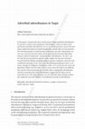 Research paper thumbnail of Adverbial subordinators in Yaqui