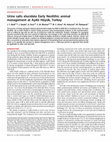 Research paper thumbnail of Urine salts elucidate Early Neolithic animal management at Aşıklı Höyük, Turkey
