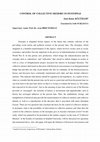 Research paper thumbnail of Control of Collective Memory in Dystopias